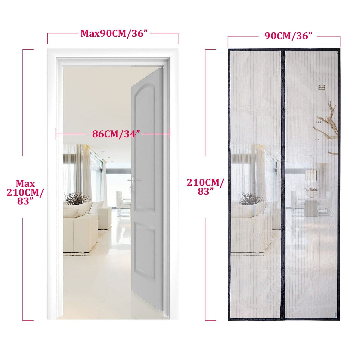 Zanzariera Magnetica