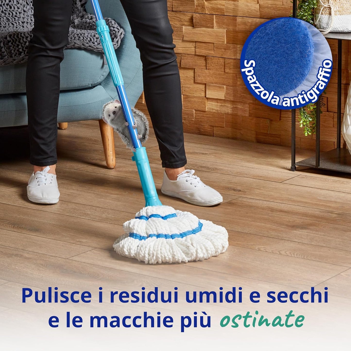 Mocio magico per pulizia casa