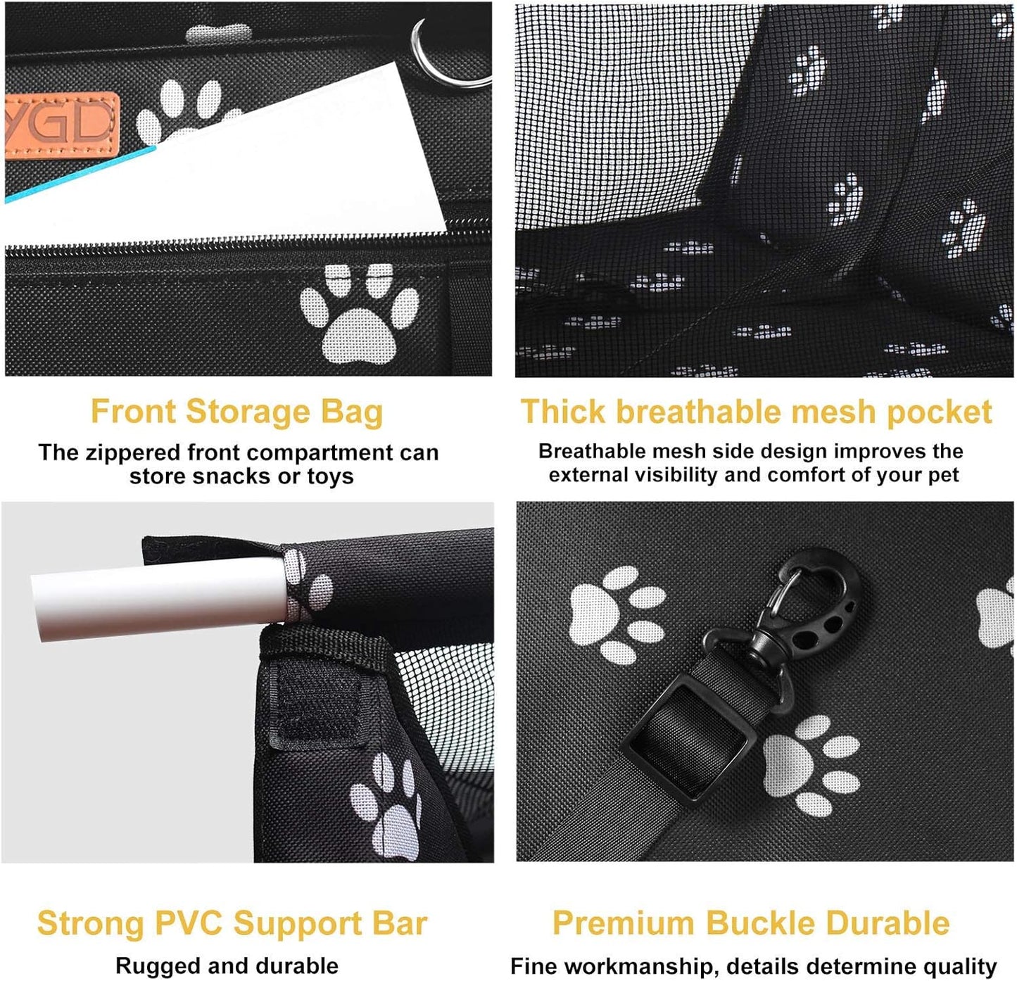 Seggiolino Auto Sicuro per Cani